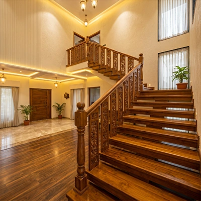 Wooden Staircase